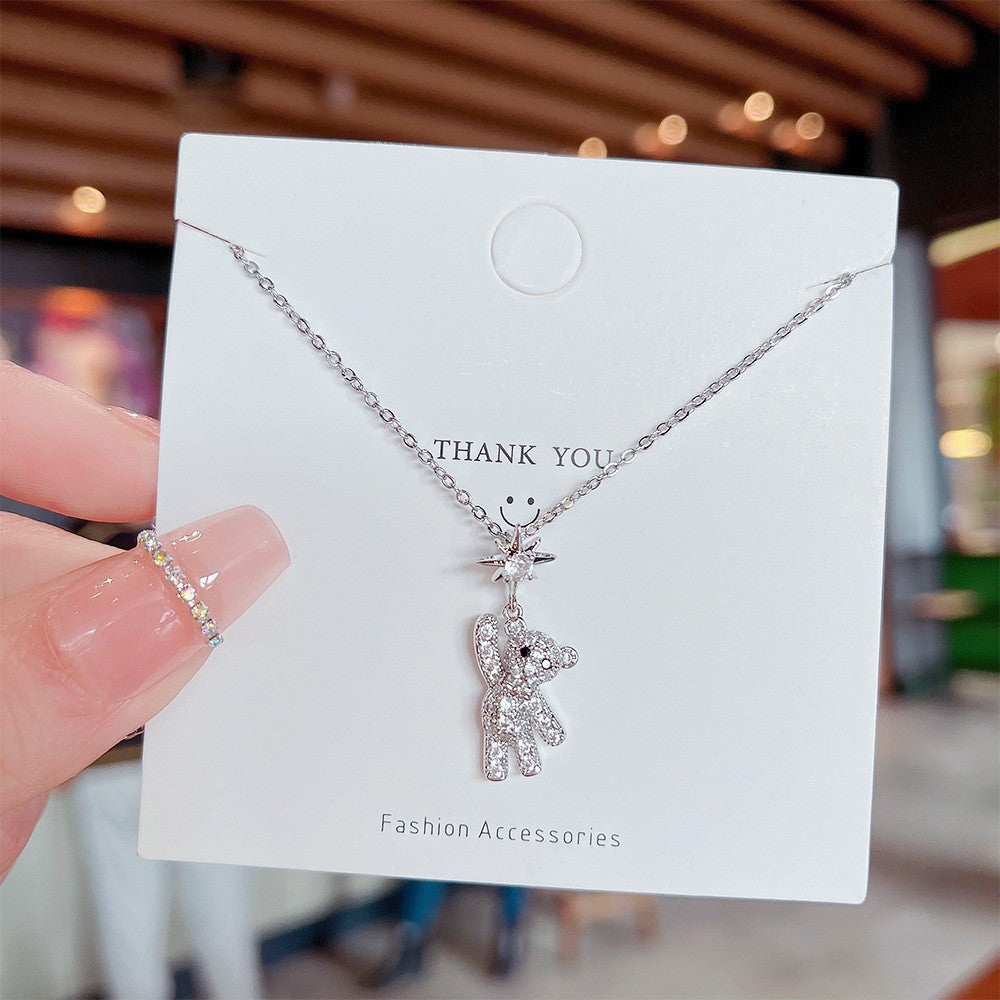 Fashion Titanium Steel Necklace - Light Luxury Design with Advanced Sense for Unique Style CJ