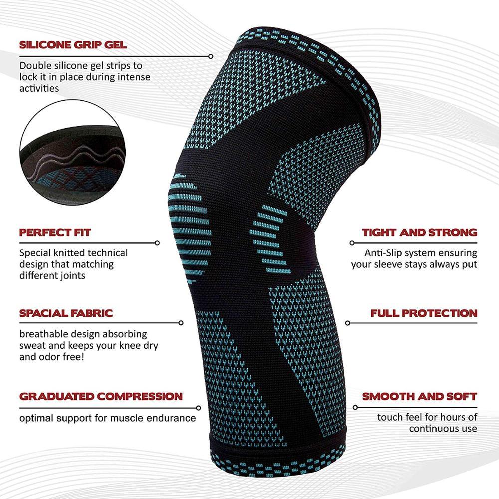 Sports Knee Pads Knitted A&S Collection