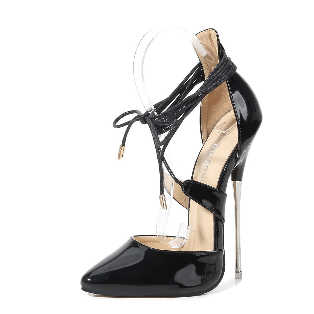 Elegant Lace High Heels: Perfect for Timeless Style and Sophistication CJ