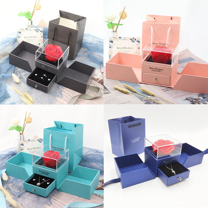 Valentine's Day Plastic Eternal Flower A&S Collection