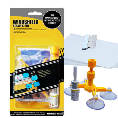 Car Repair Kit Car Window Glass Scratch Crack Restore Repair Tool Car Window Screen Polishing Polishing A&S Collection
