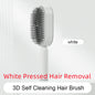Self Cleaning Hair Brush For Women One-key Cleaning Hair Loss Airbag Massage Scalp Comb Anti-Static Hairbrush CJ