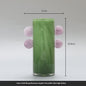 **Charming candy-colored aroma bottles—adorable and functional decor.** CJ