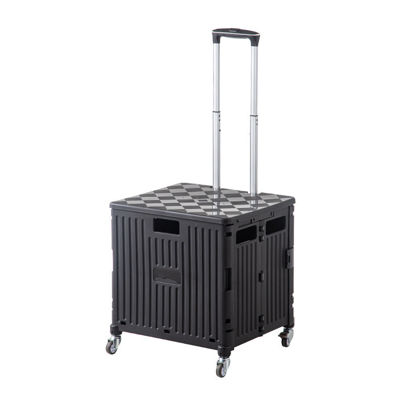 Household Portable Folding Supermarket Trolley CJ