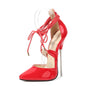 Elegant Lace High Heels: Perfect for Timeless Style and Sophistication CJ
