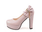 Elegant Bow High Heels: Add a Feminine Touch to Your Style CJ