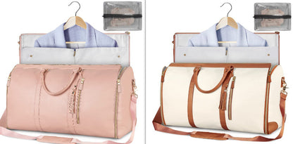 Large Capacity Travel Duffle Bag Women's Handbag Folding Suit Bag Waterproof Clothes Totes A&S Collection