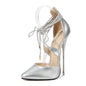 Elegant Lace High Heels: Perfect for Timeless Style and Sophistication CJ