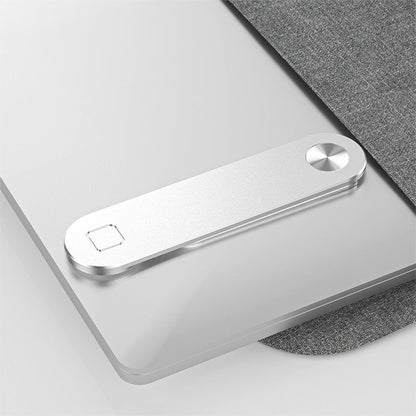 Adjustable Magnetic Laptop Side Clip | Foldable Dual-Screen Phone & Tablet Holder for Monitor Expansion CJ