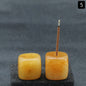 Exquisite crystal agate incense holders—add elegance to any space. CJ