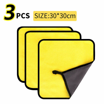 Microfiber Towel Car Microfiber Cloth Wash Towel Microfiber Cleaning Cloth Car Wash Drying Towel Auto Detailing A&S Collection