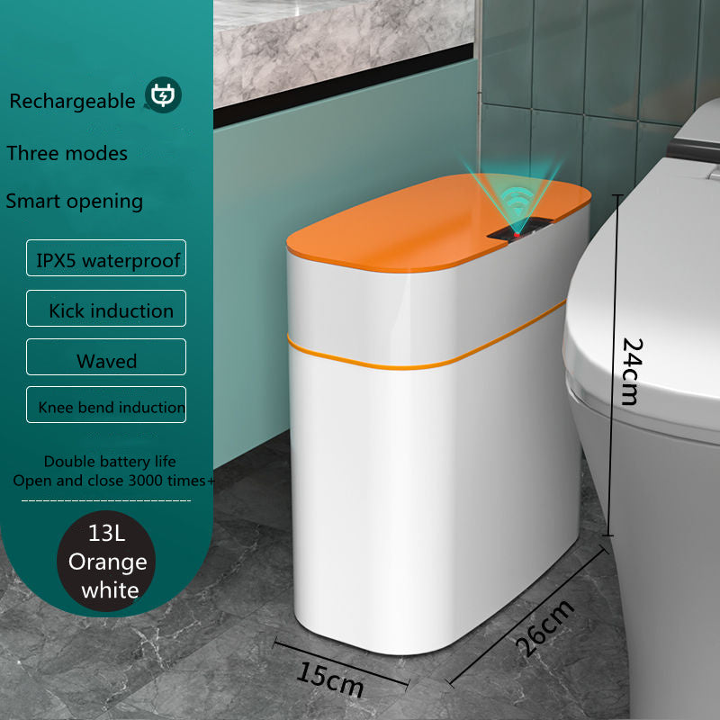 Smart Induction Trash Can". Both CJ