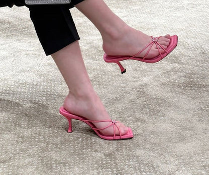 Romantic Rhinestone Thin Heels: High Heels for Women Who Love Elegance CJYD1813356