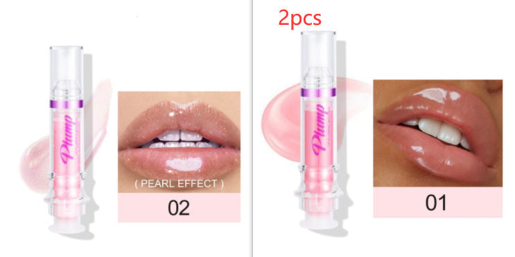New Tube Lip Rich Lip Color Slightly Spicy Lip Honey Lip Glass Mirror Face Lip Mirror Liquid Lipstick A&S Collection