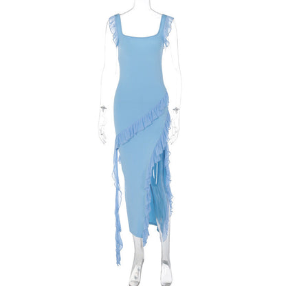 Stylish Stringy Selvedge Summer Dress - Perfect for Elegant and Trendy Looks! CJ