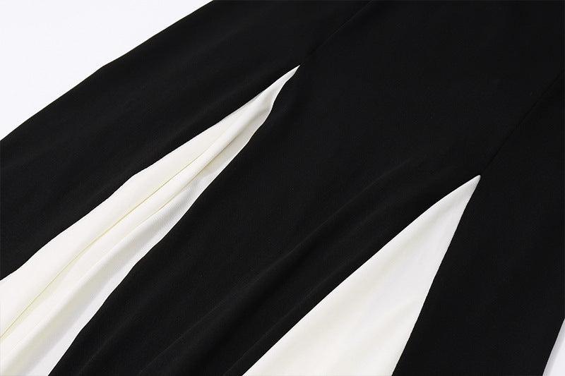 Color Contrast Sling Dresses - Shop Now CJ