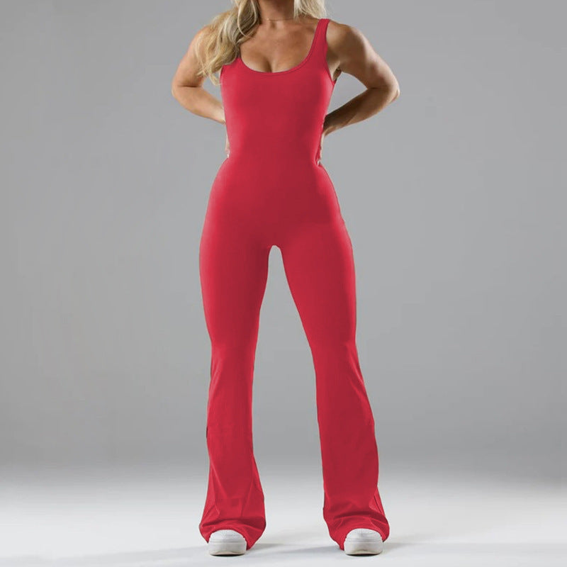 Tight Yoga Bodysuit Casual Hollow Seamless Womens Clothing A&S Collection