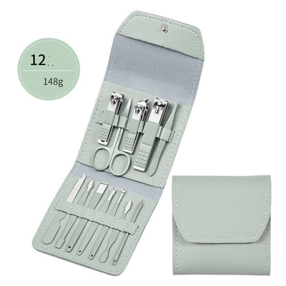 Professional Scissors Nail Clippers Set Ear Spoon Dead Skin Pliers Nail Cutting Pliers Pedicure Knife Nail Groove Trimmers A&S Collection