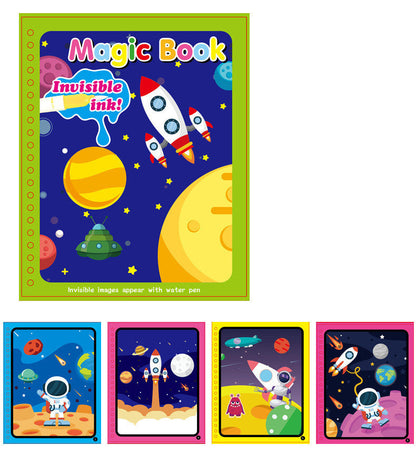 Children's Magic Water Painting Book Coloring And Coloring Book A&S Collection