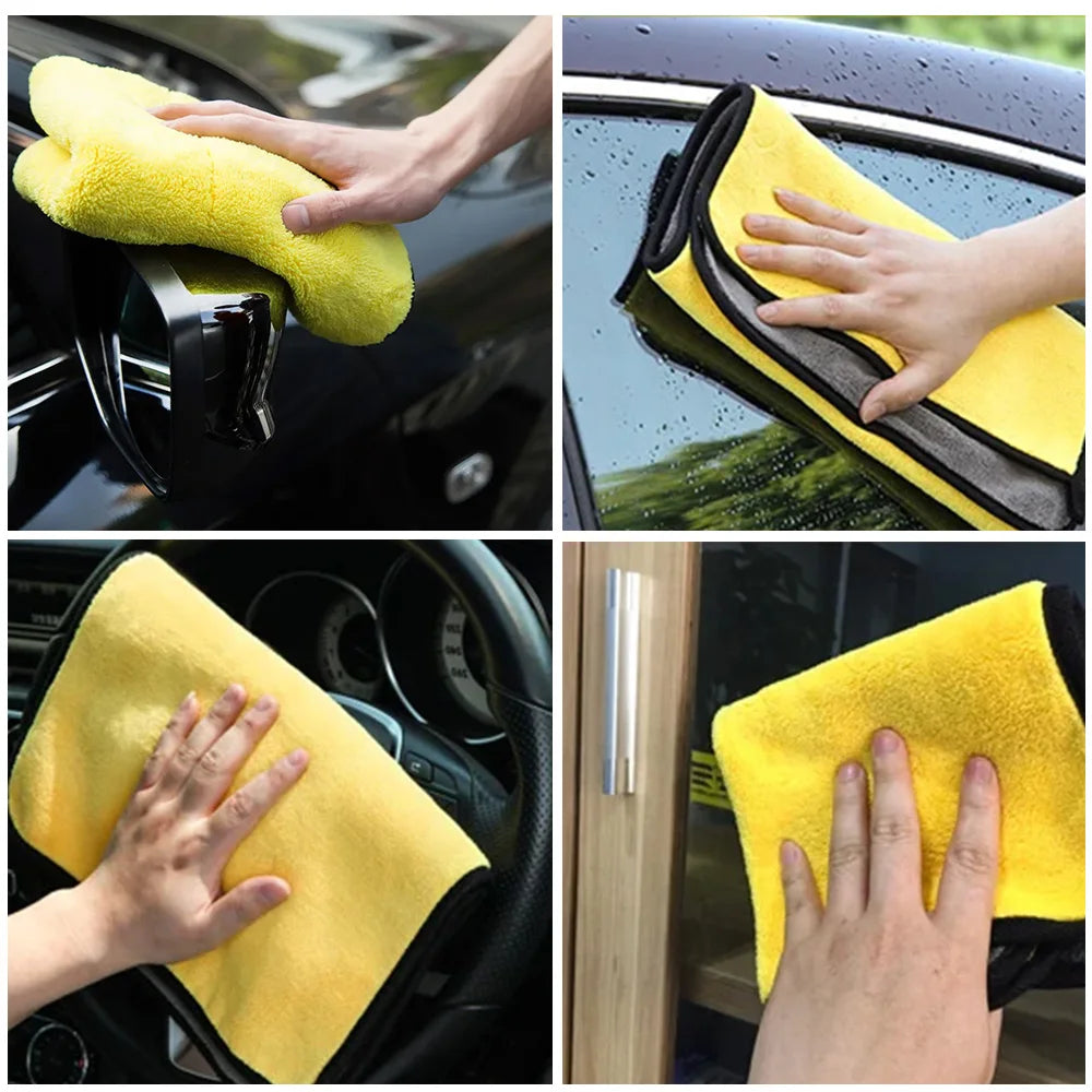 Microfiber Towel Car Microfiber Cloth Wash Towel Microfiber Cleaning Cloth Car Wash Drying Towel Auto Detailing A&S Collection