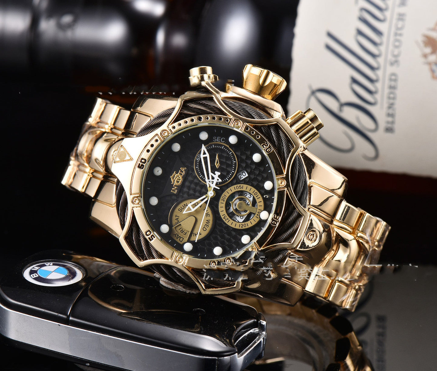 Invicta large plate watch clown Watch A&S Collection