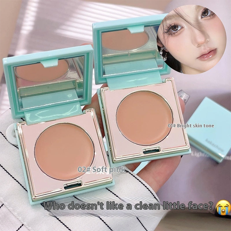Soft And Balanced Durable Waterproof And Sweatproof Smear-proof Makeup Concealer With Powder Puff A&S Collection
