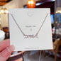 Fashion Titanium Steel Necklace - Light Luxury Design with Advanced Sense for Unique Style CJ