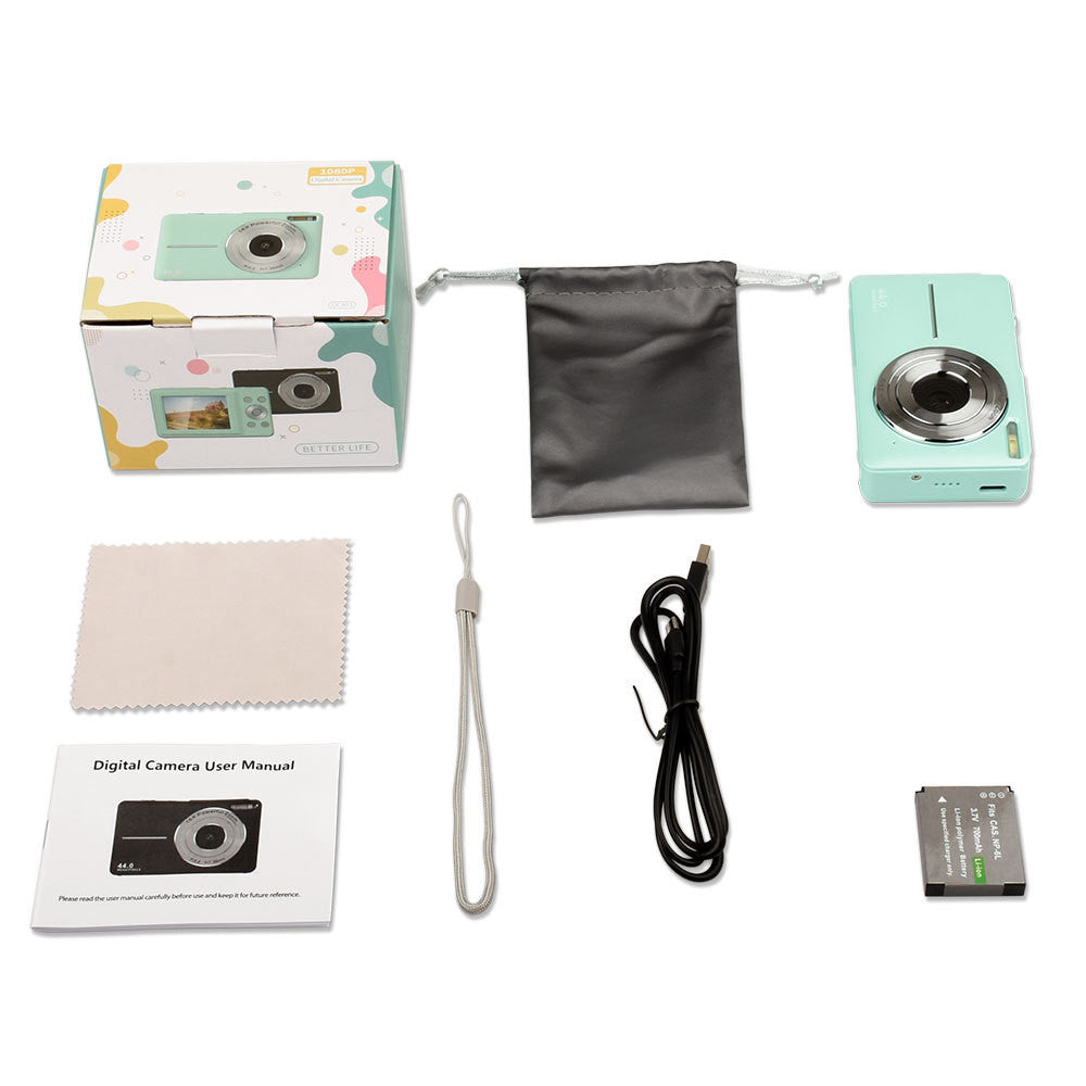 Mini Digital Camera Children's HD Digital Camera Student Mini Digital Camera Boys And Girls Christmas Birthday Gift Children's Entry-level Camera A&S Collection