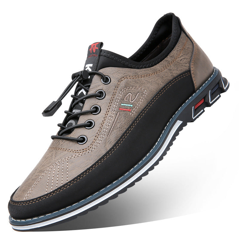 Genuine Leather Sports Comfortable And Non-slip Waterproof Leather Shoes Men's A&S Collection