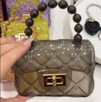 Pearl Handheld Transparent Jelly Bag A&S Collection