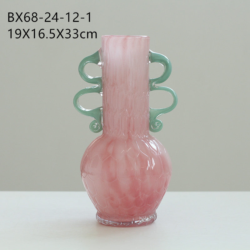 Vivid colorful vases—stunning accents for modern hallways. CJ