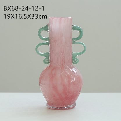 Vivid colorful vases—stunning accents for modern hallways. CJ