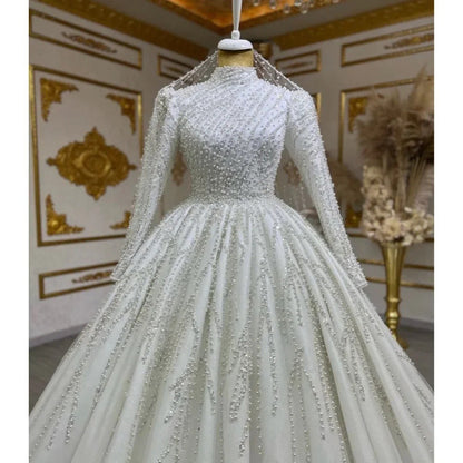 Bride Owner Wedding Dress Trailing Wedding Pettiskirt.