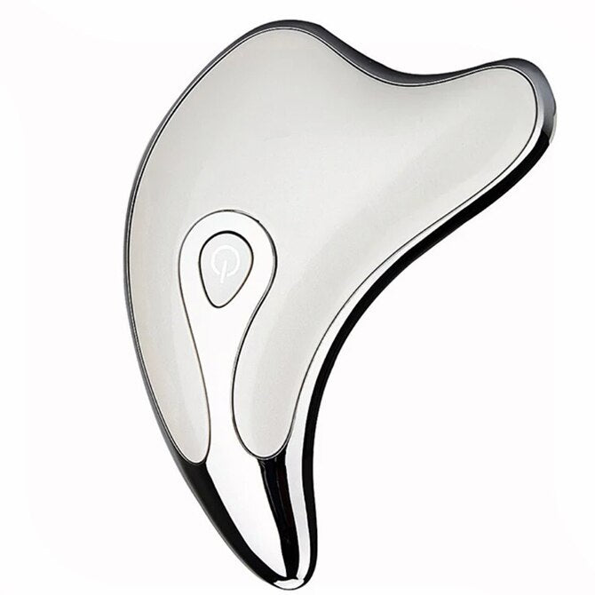 Gua Sha Scraper Facial Massager Face Lifting Slimming LED Light Microcurrent Skin Rejuvenation Electric Body Gouache Massage A&S Collection