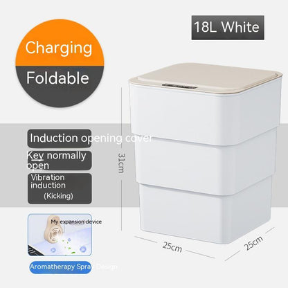Smart Induction Trash Can". Both CJ