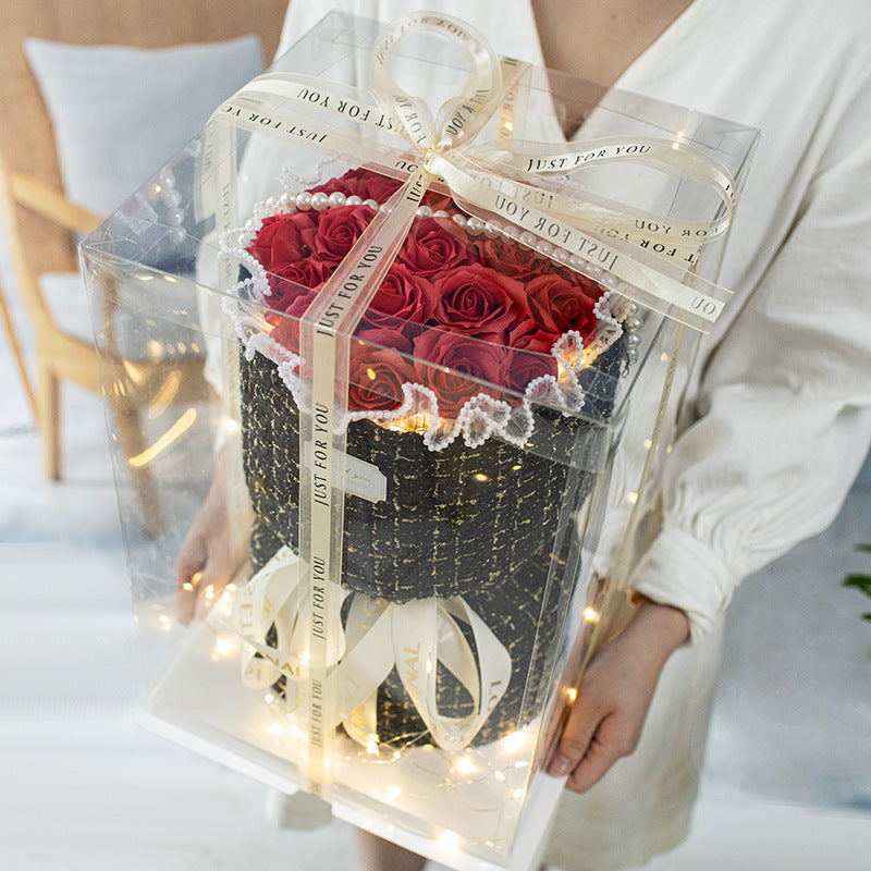 Timeless soap rose bouquet: beautifully arranged, everlasting elegance A&S Collection