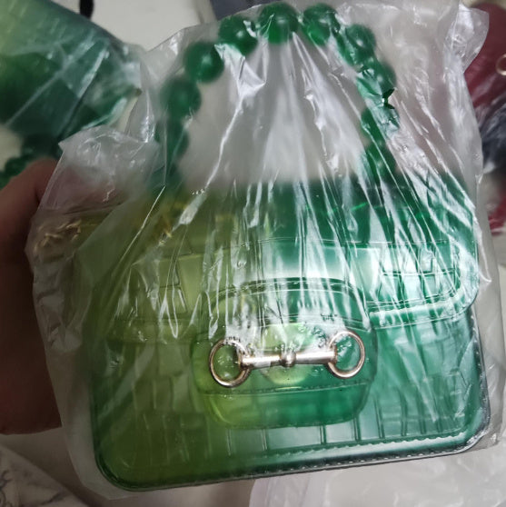 Pearl Handheld Transparent Jelly Bag A&S Collection