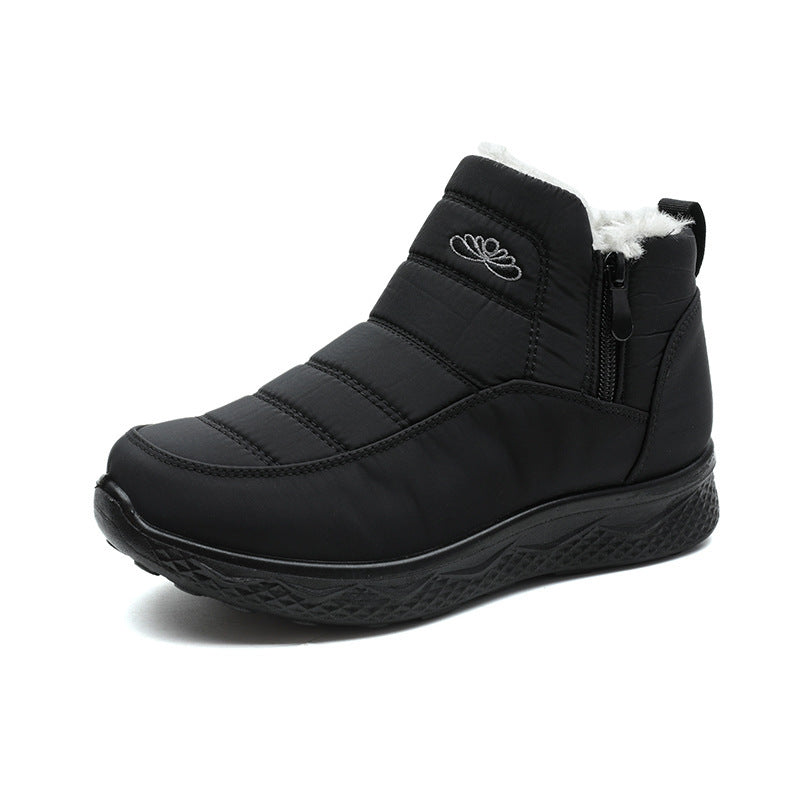 Women's Cotton-padded Shoes Thickened Warm Snow Boots Plus Size Women's Ankle Boots A&S Collection
