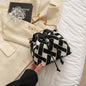 Elegant pleated bubble bag: chic, soft crossbody A&S Collection