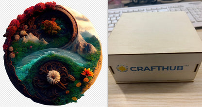 Animal Puzzle Craft Hub: A3 Size Creativity Kit for All Ages A&S Collection