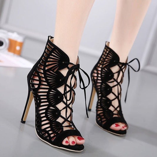 Step into Elegance: Timeless Lace High Heels for Every Occasion CJ