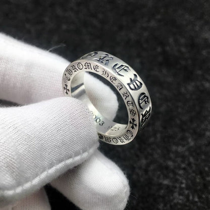 Sterling silver CH Crowe Eternal Heart forever Ring True love Classic vintage do old male and female couples A&S Collection