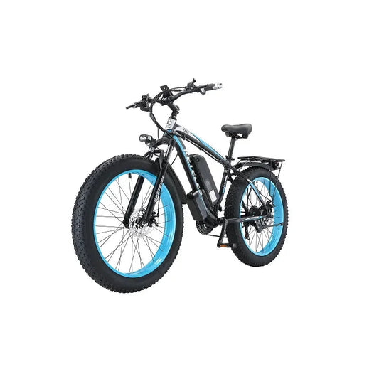 2000W High Power Two Wheel Drive Dual Motor Electric Bike With 26AH Lithium Battery and 26x4.0 inch Fat Tire E-Bike gsmFI