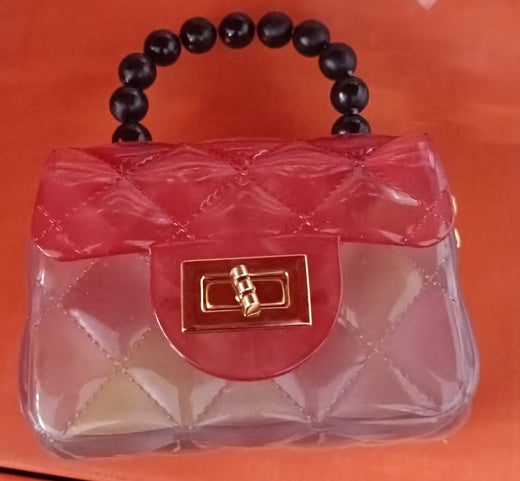 Pearl Handheld Transparent Jelly Bag A&S Collection