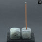 Exquisite crystal agate incense holders—add elegance to any space. CJ