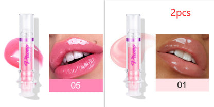 New Tube Lip Rich Lip Color Slightly Spicy Lip Honey Lip Glass Mirror Face Lip Mirror Liquid Lipstick A&S Collection