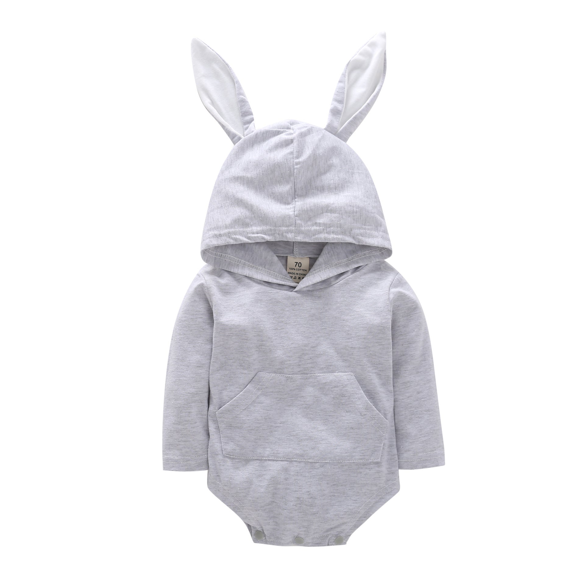 Autumn Newborn Girls Jumpsuits Clothes Baby Knit Rompers + Hat + Bib Pure Color Knitted Long A&S Collection
