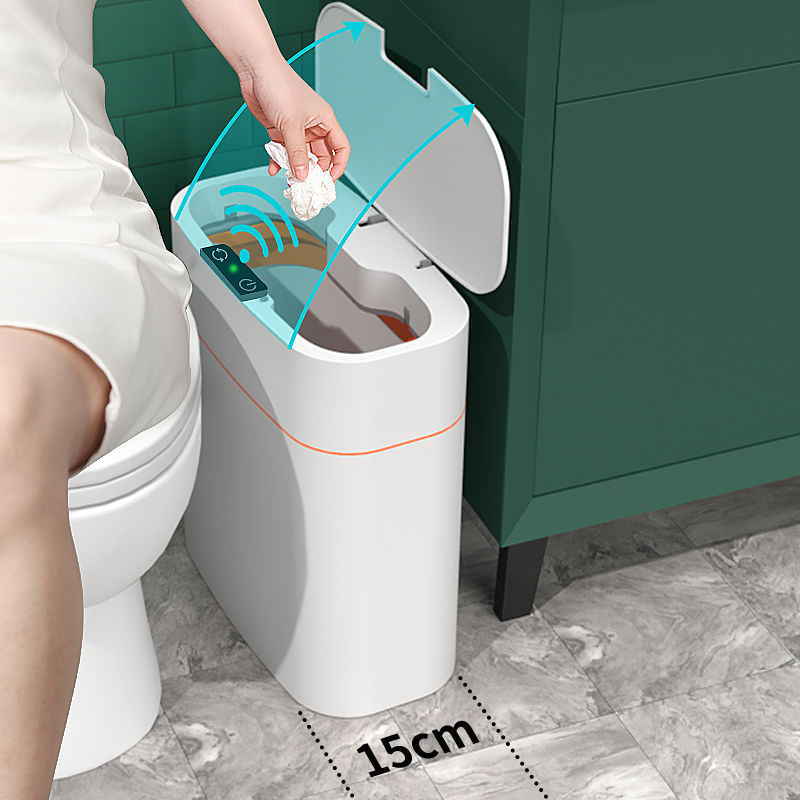 Smart Induction Trash Can". Both CJ