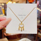 Fashion Titanium Steel Necklace - Light Luxury Design with Advanced Sense for Unique Style CJ