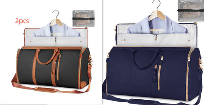 Large Capacity Travel Duffle Bag Women's Handbag Folding Suit Bag Waterproof Clothes Totes A&S Collection